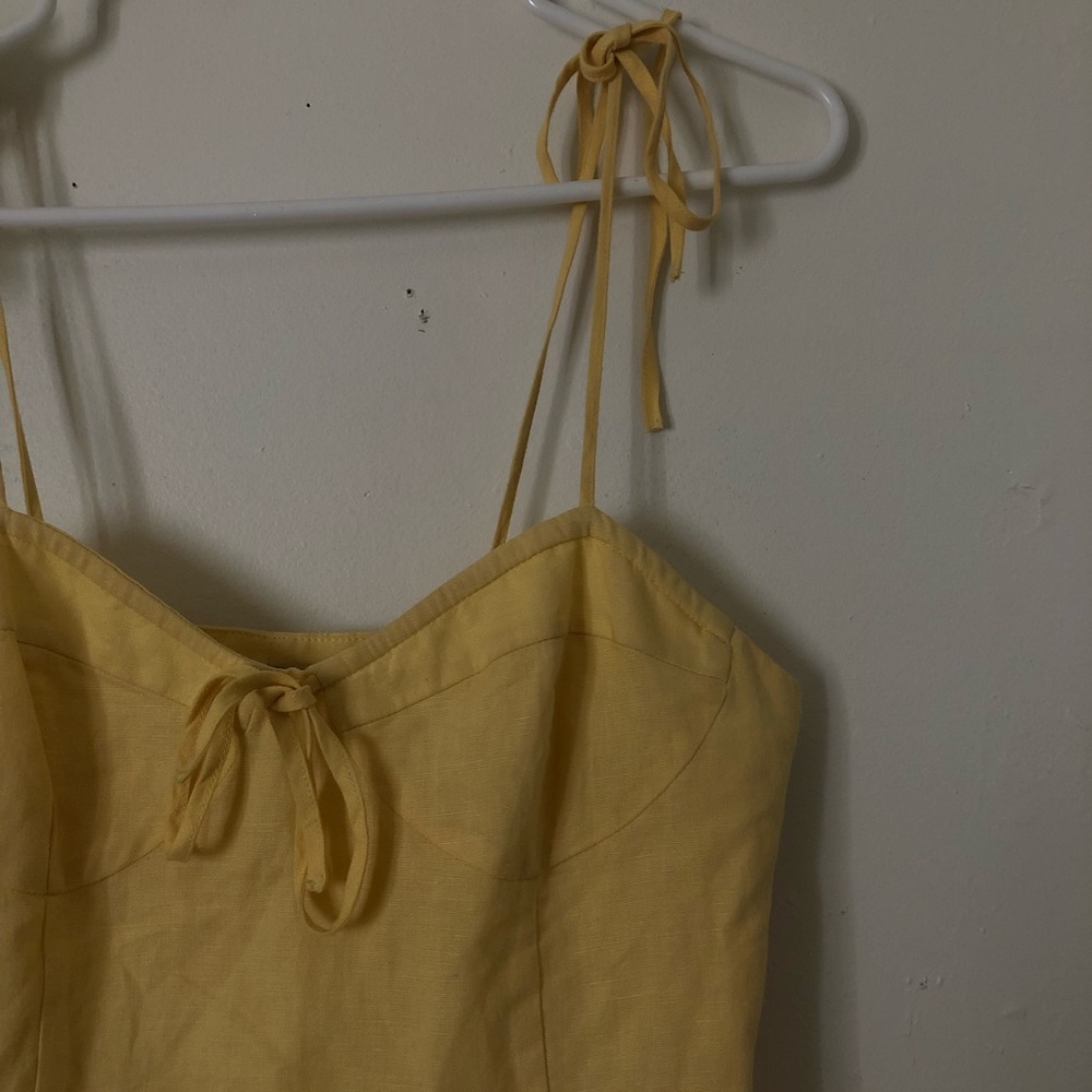 small yellow dress